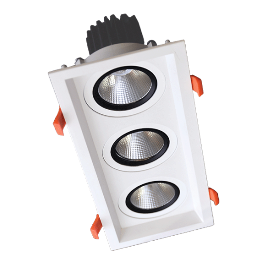 TRIPLELED SPOT LIGHT 3X30W 230V 3000K WH