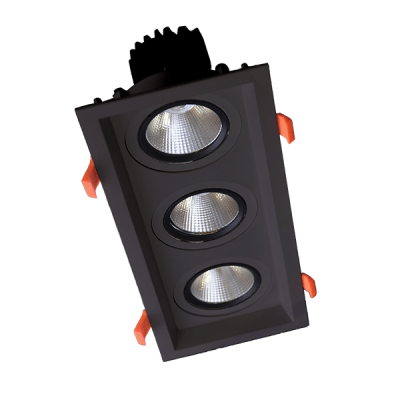 TRIPLE LED SPOT LIGHT 3X30W 230V 4000K BL TRIPLE LED SPOT LIGHT 3X30W 230V 4000K BL