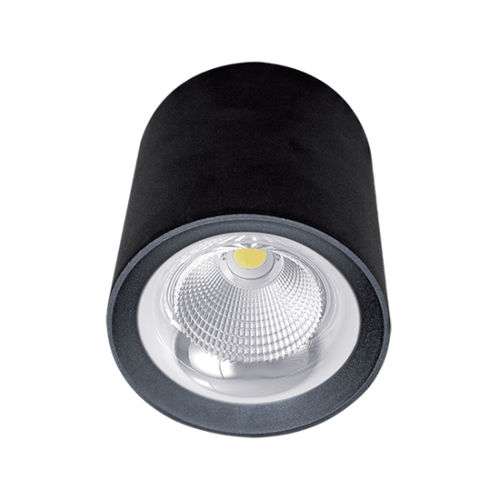 FLCOM LED DOWNLIGHT OM 10W 230V 4000K 60° BLACK