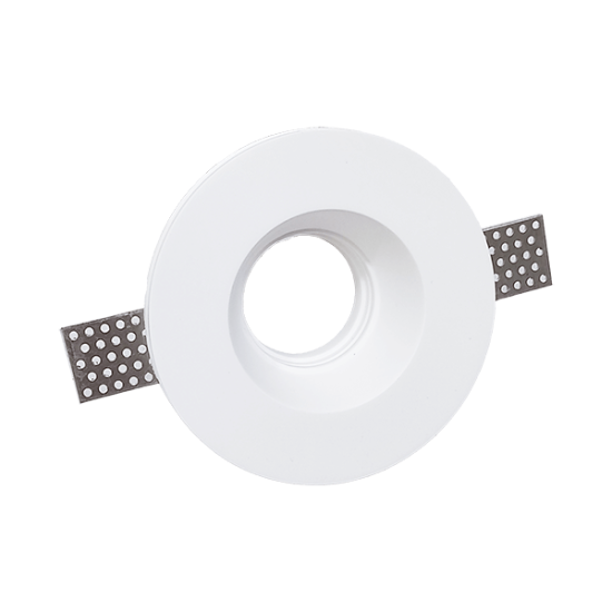 GYPSUM DOWNLIGHT ROUND RECESSED GU10 D130X45