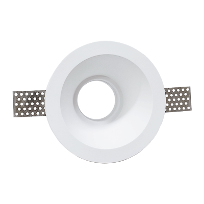 GYPSUM DOWNLIGHT ROUND RECESSED GU10 D130X70