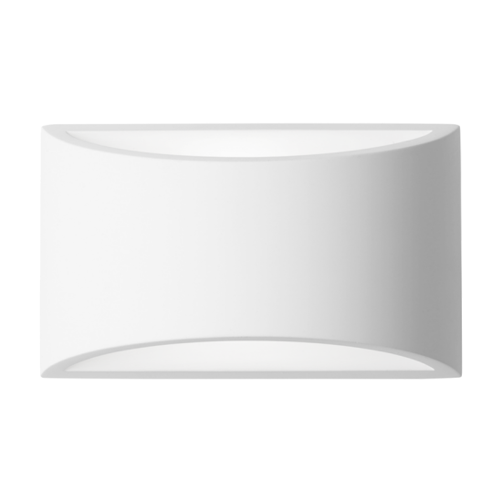 GYPSUM WALL FIXTURE E27 300X165X120