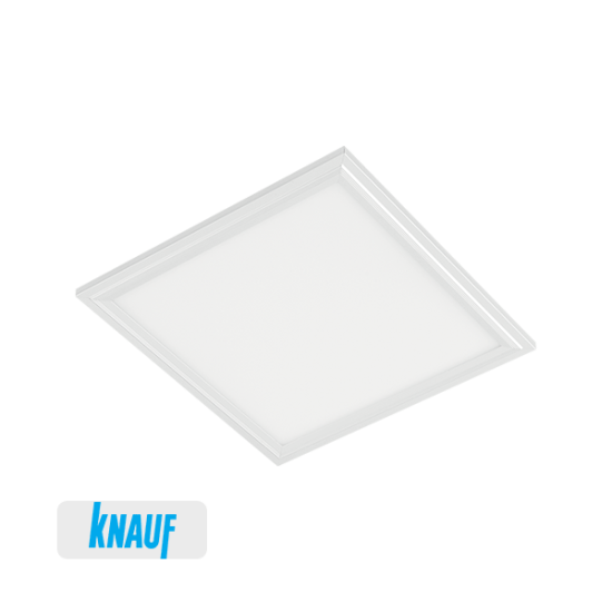 LED PANEL FOR DRYWALL 48W 6400K 595x595x9mm WHITE FRAME