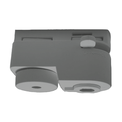 SKY CONNECTOR FOR 2-LINES RAIL GREY SKY CONNECTOR FOR 2-LINES RAIL GREY