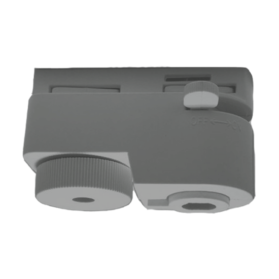 SKY CONNECTOR FOR 2-LINES RAIL GREY