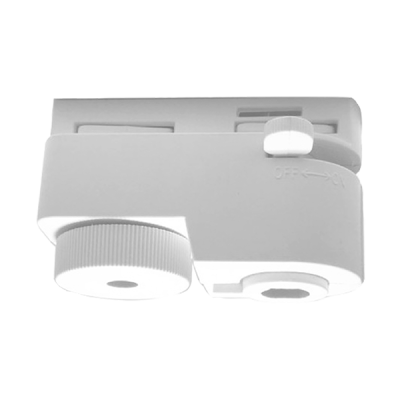 SKY CONNECTOR FOR 2-LINES RAIL WHITE SKY CONNECTOR FOR 2-LINES RAIL WHITE