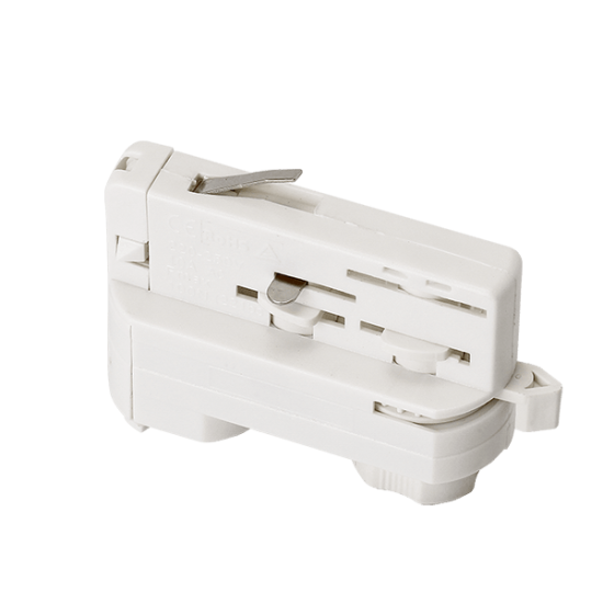 SKY CONNECTOR FOR 4-LINES RAIL WHITE