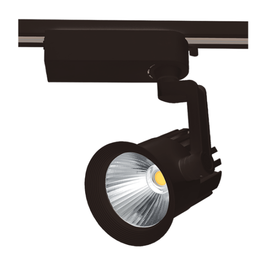 SKY TL5016 TWO LINE LED TRACK LIGHT 30W 6400K 60° BLACK