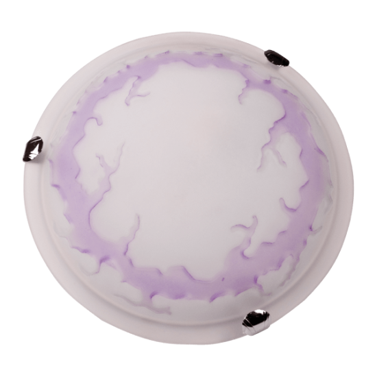 LIDIA CEILING FIXTURE 3ХЕ27 D500mm PURPLE