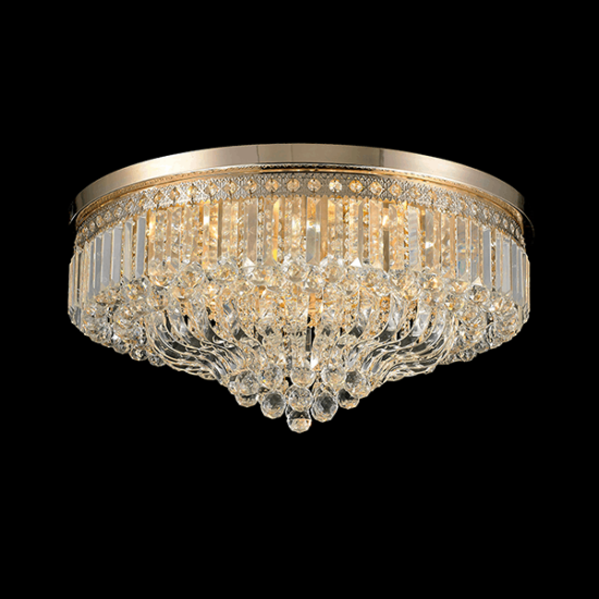 AMELIA CHANDELIER 18XE27 GOLD