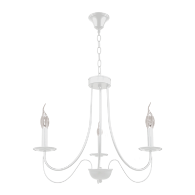 ANGELA CHANDELIER 3XE14 WHITE ANGELA CHANDELIER 3XE14 WHITE