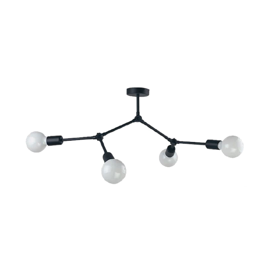 ARTE CEILING LAMP 4xE27 BLACK/GOLD