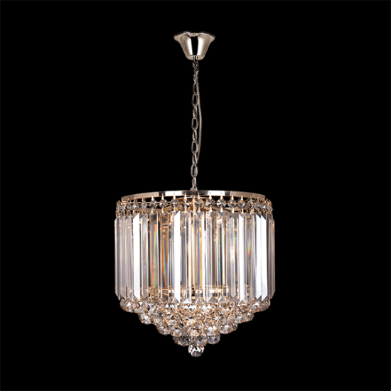 AURIA CHANDELIER 5XE14 CHROME