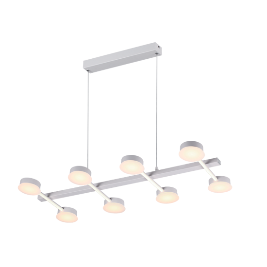 AZZAR LED CHANDELIER 72W 3000K MAT WHITE