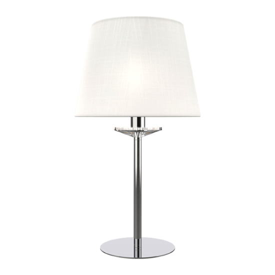 BARBARA TABLE LAMP 1XE14 CHROME