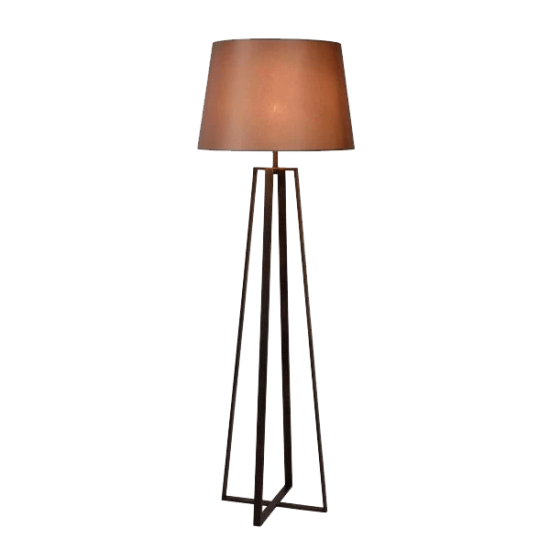 BERTA FLOOR LAMP 1XE27 RUST