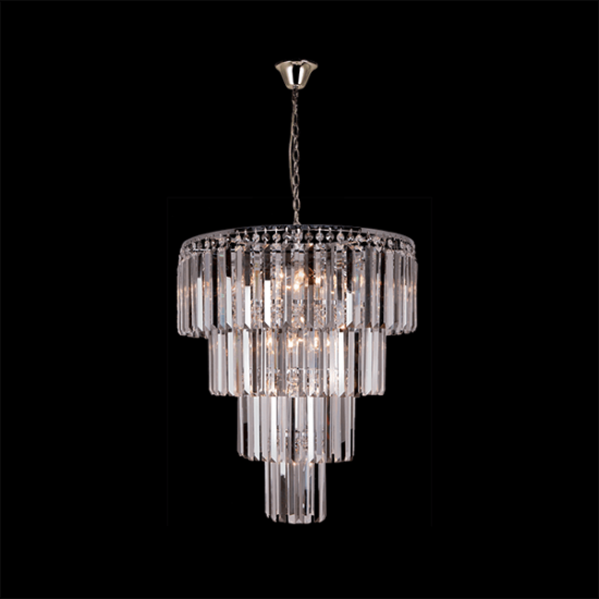 BLESSY CHANDELIER 18XE14 CHROME