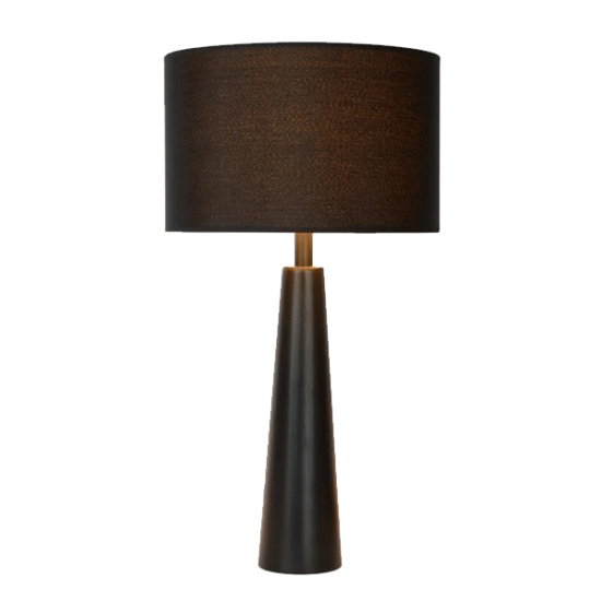 CAREN TABLE LAMP 1XE27 BLACK