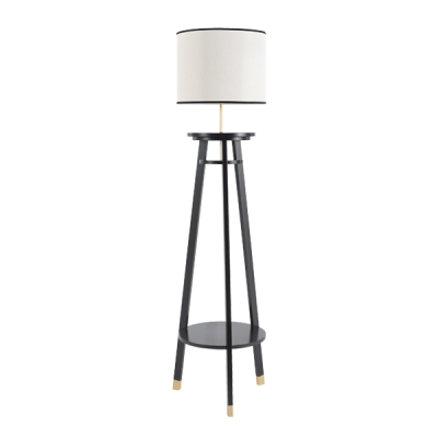 CAROL FLOOR LAMP 1ХЕ27 BLACK
