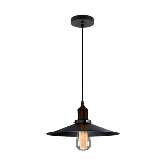 DAMON PENDANT 1XE27 BLACK