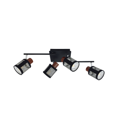 DELIA SPOT 4XE27 BLACK