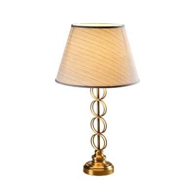 ELBA TABLE LAMP 1XE27 GOLD/FLAX ELBA TABLE LAMP 1XE27 GOLD/FLAX