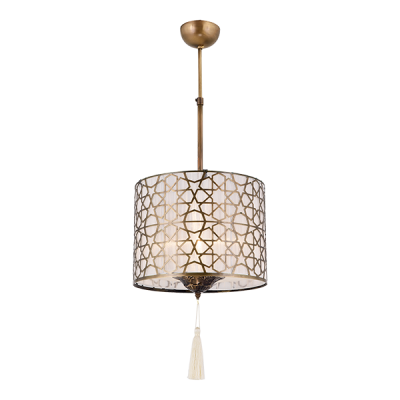 ERBA PENDANT 1XE27 ANTIQUE