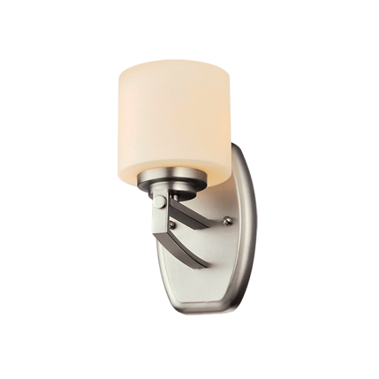 ERIN WALL LAMP 1XE27 SATIN NICKEL