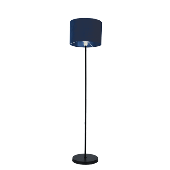 FRANCO FLOOR LAMP 1XE27 BLACK/BLUE