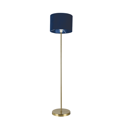 FRANCO FLOOR LAMP 1XE27 BRASS/BLUE