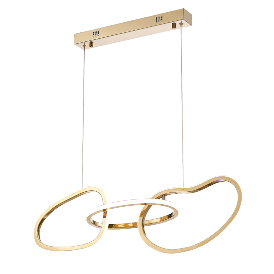 GIRO LED ΦΩΤΙΣΤΙΚΟ 35W CCT, GOLD