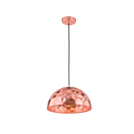 HAMMER-1C PENDANT 1XE27 COPPER