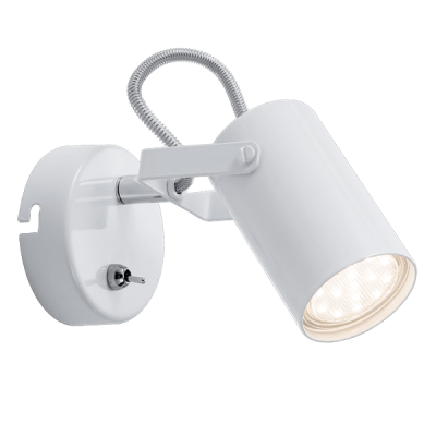 IZZY SPOT 1xGU10 WHITE WITH KEY IZZY SPOT 1xGU10 WHITE WITH KEY