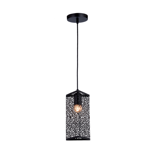 JANIS-1C PENDANT 1XE27 BLACK