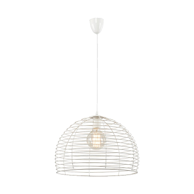 LUCCA PENDANT 1xE27 WHITE