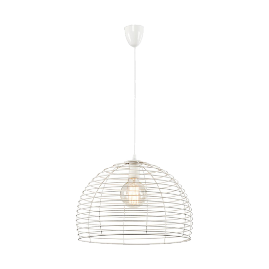 LUCCA PENDANT 1xE27 WHITE