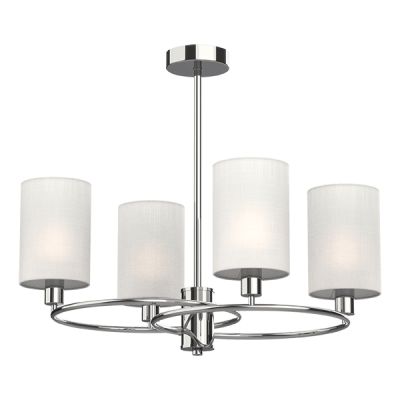 LUKAS CEILING LAMP 4XE14 CHROME