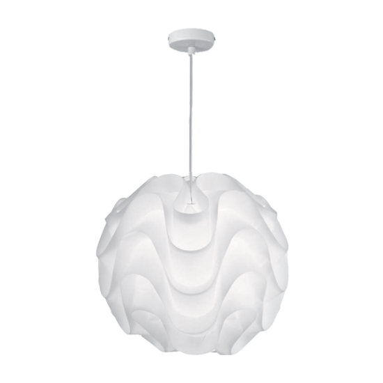 LUNA PENDANT 1xE27 WHITE