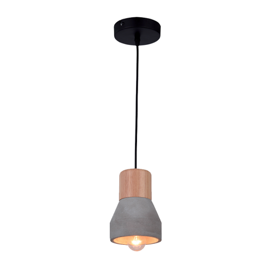 MAJESTIC PENDANT 1XE27 BEIGE/WOOD