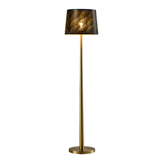 MARSEL FLOOR LAMP 1XE27 BLACK/GOLD