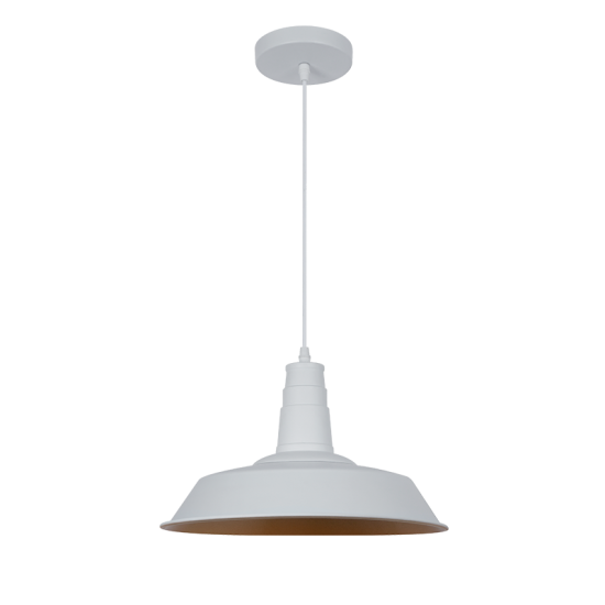 MATT PENDANT 1XE27 WHITE