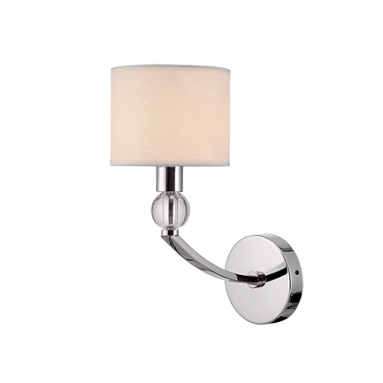 MAYA WALL LAMP 1XE27 CHROME