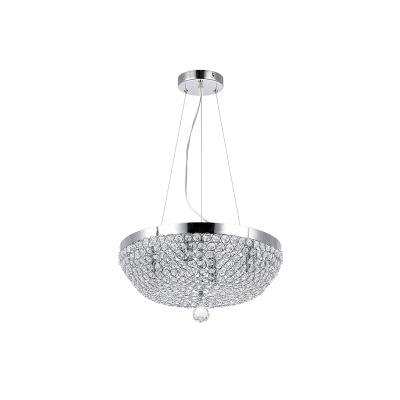 NIA CHANDELIER 4XE14 CHROME