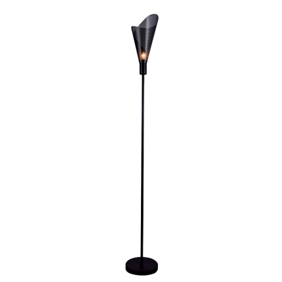 PARIS FLOOR LAMP 1XE14 BLACK