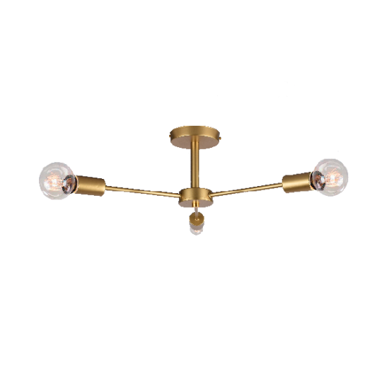 ROXI CEILING LAMP 3xE27 GOLD