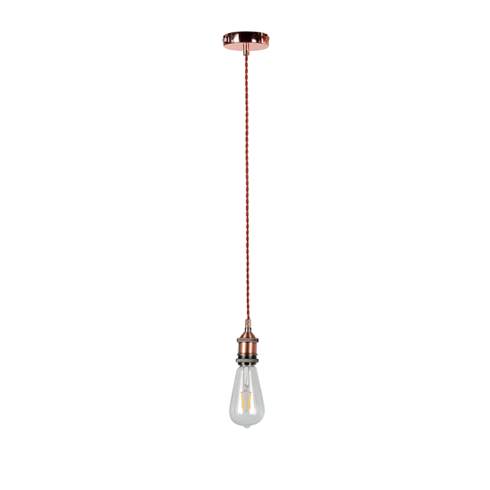 SAILOR-1RAB PENDANT 1XE27 RED ANTIQUE BRASS