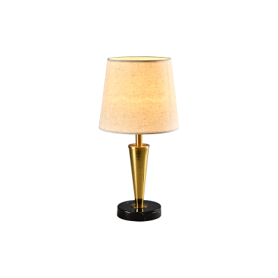 SALINA TABLE LAMP 1XE27 GOLD/FLAX SALINA TABLE LAMP 1XE27 GOLD/FLAX