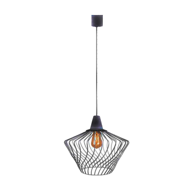 SALVA PENDANT 1XE27 BLACK