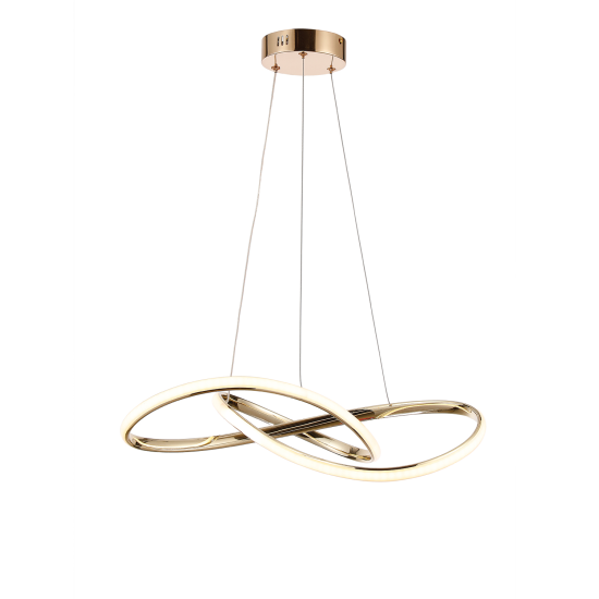 TINA LED ΦΩΤΙΣΤΙΚΟ 33W 3000K, FRENCH GOLD