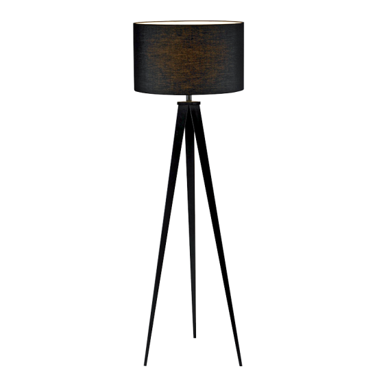 TOMY FLOOR LAMP 1XE27 DARK GREY